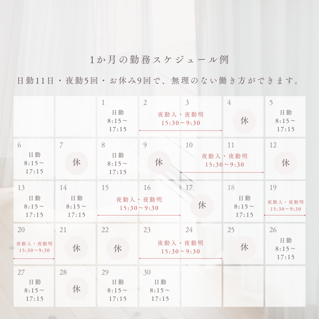 スケジュール表